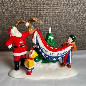 Department 56 The Original Snow Village “Santa Comes to Town 2003” Village Piece